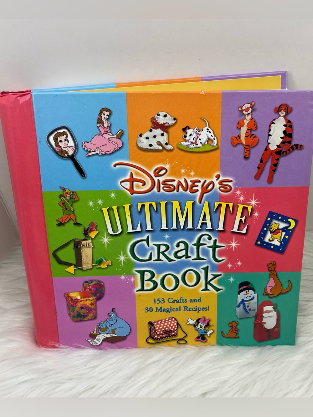 Disney Ultimate Craft Book 153 Crafts and 30 Magical Recipes Hardcover VTG 2002